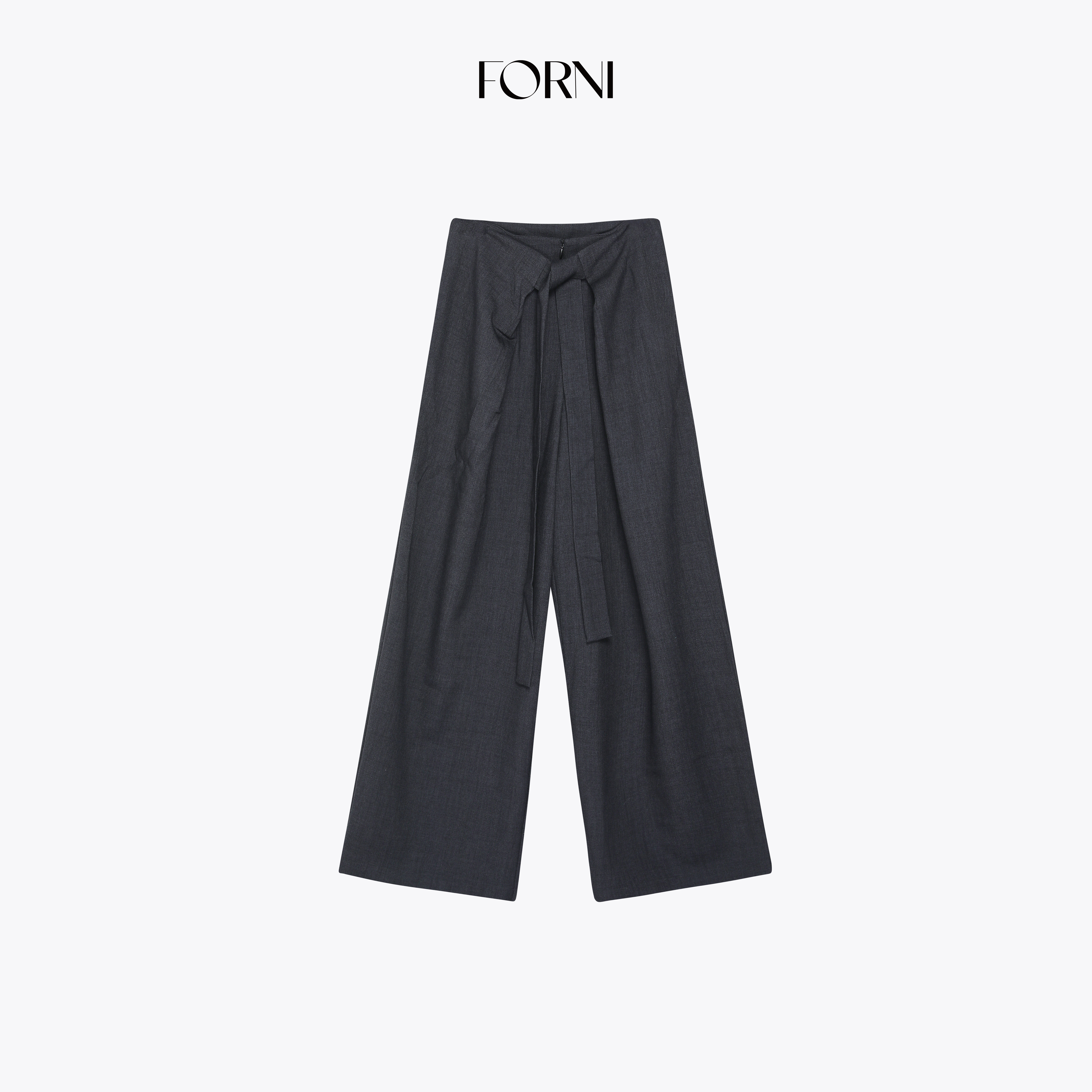 FORNI 系带西装长裤