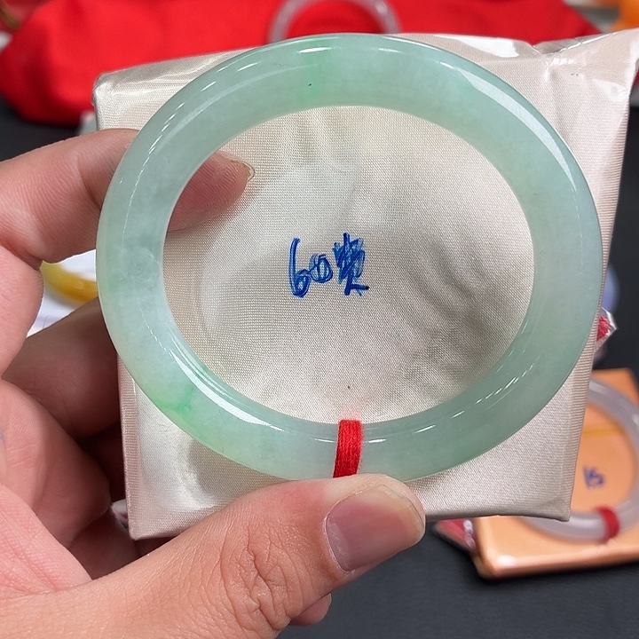 翡翠未镶嵌手镯天然翡翠手镯28号