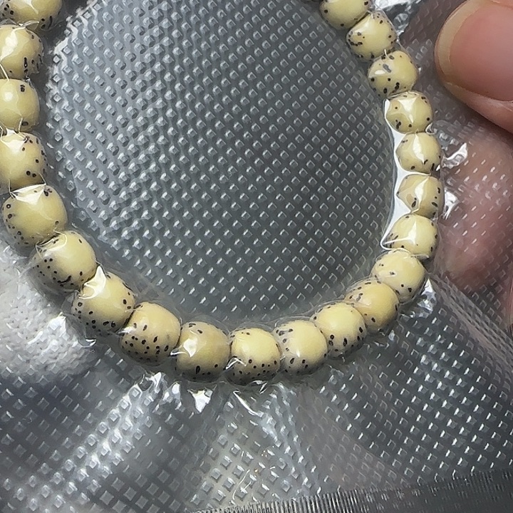 手串星月菩提原生态河豚