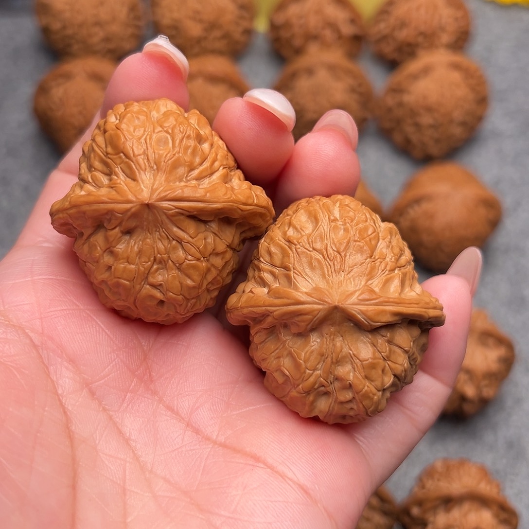 把件文玩核桃精品满肉南瓜墩41全品毕业款