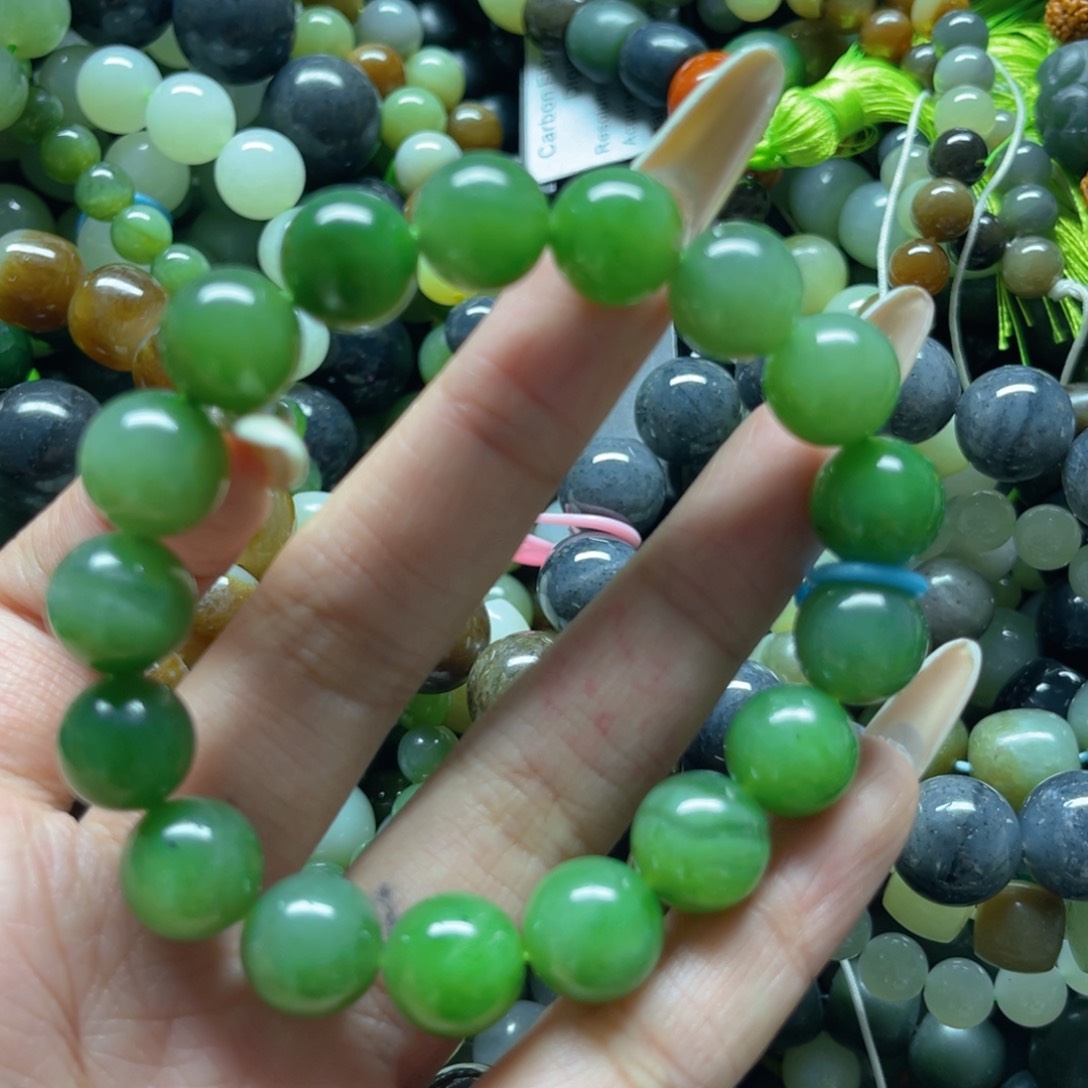 和田玉手链未镶嵌