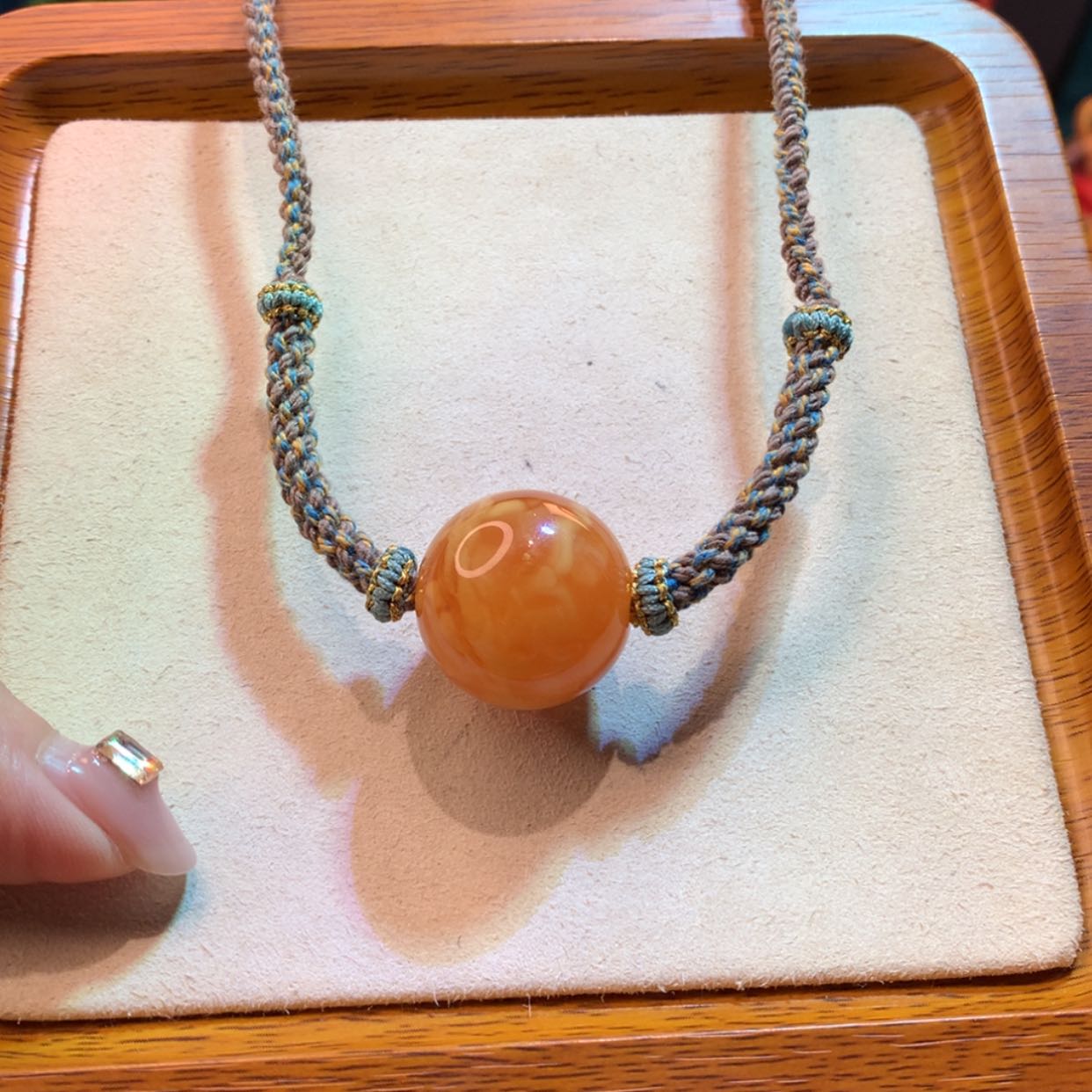 【闪购商品】蜜蜡吊坠(赠链)未镶嵌