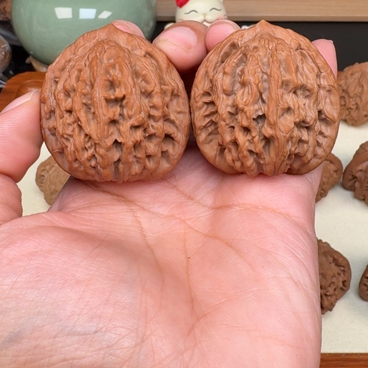 把件文玩核桃全品虎头42