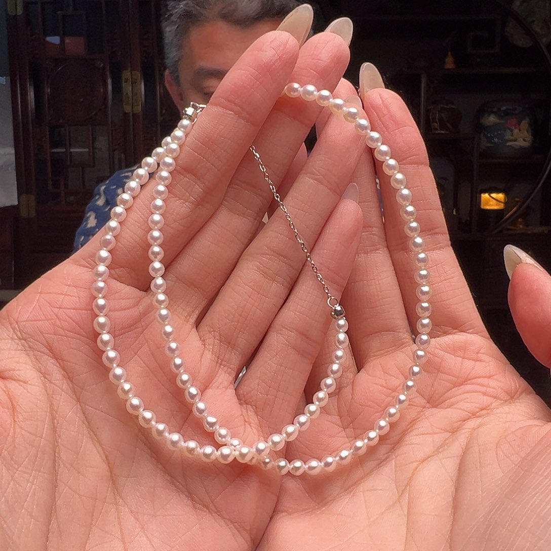 淡水珍珠项链未镶嵌QY028项链