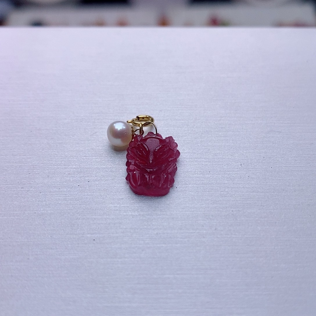 碧玺小滴溜18K金镶嵌碧玺小滴溜