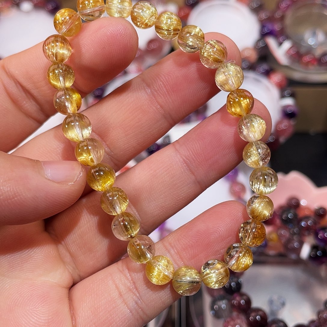 未镶嵌手串水晶7.5