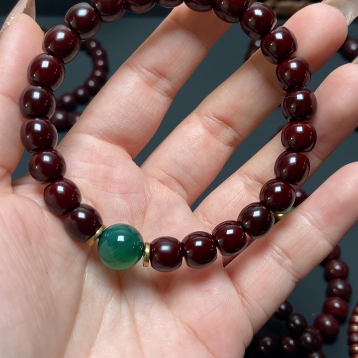 核桃手串/手链渡*猴头玉华串
