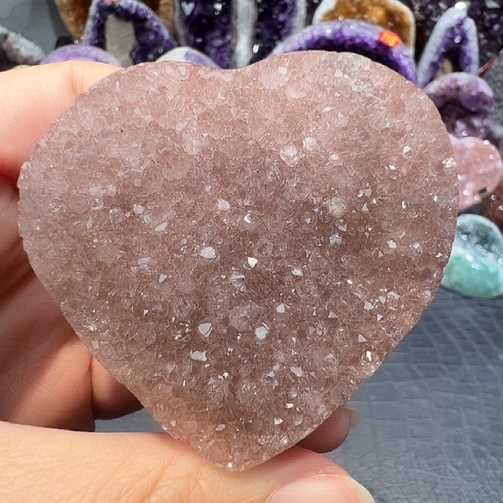 紫晶珠宝半成品未镶嵌