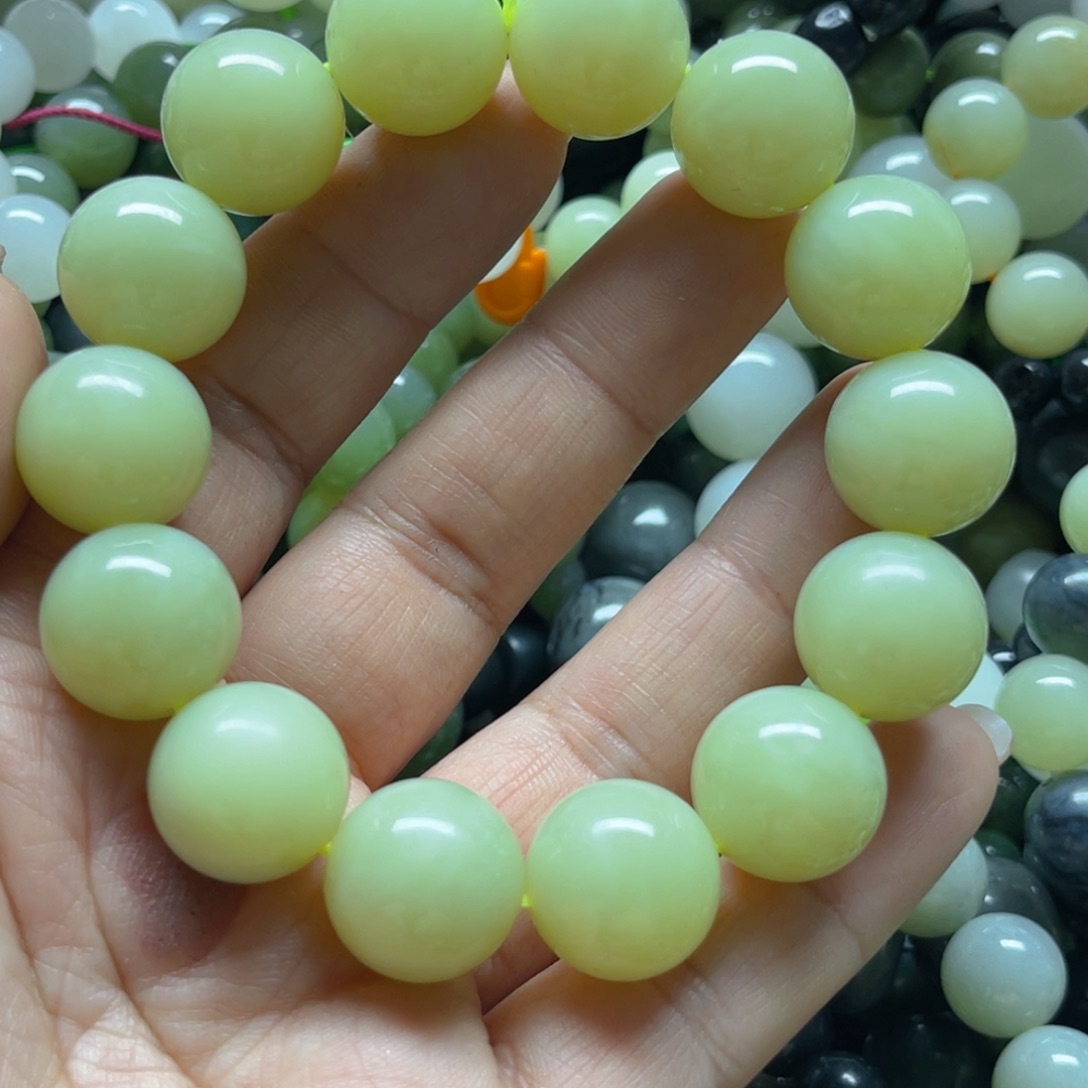 和田玉手链未镶嵌