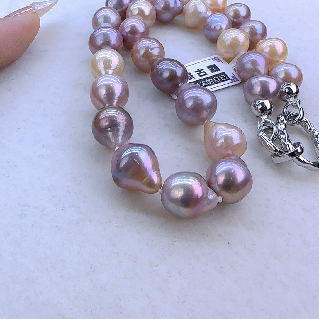 未镶嵌项链定制568淡水珍珠