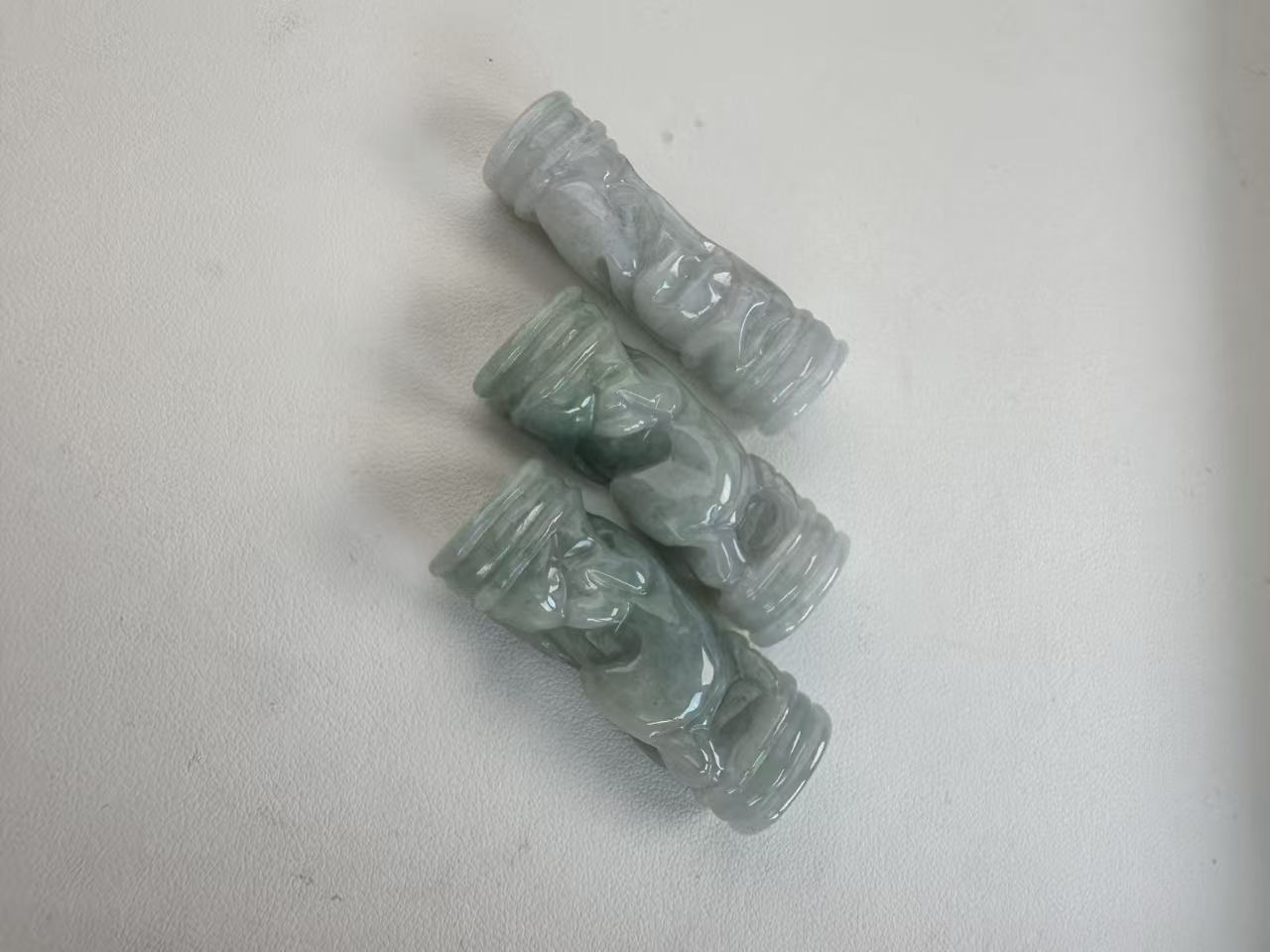 天然缅甸A货翡翠（龙柱）多样性发其一