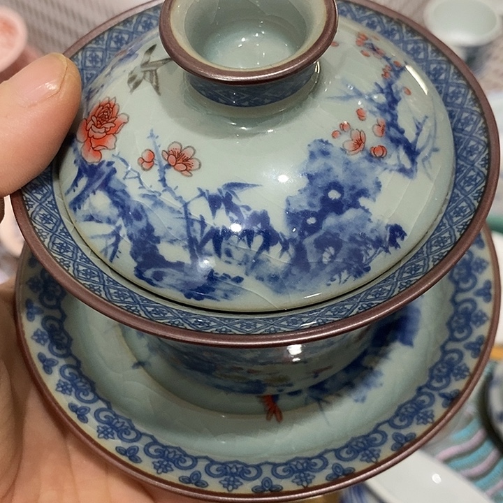 陶摆件景德镇陶瓷主人杯23455