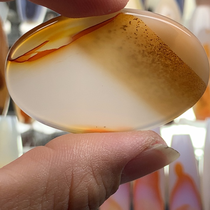 玛瑙/玉髓颈饰未镶嵌076