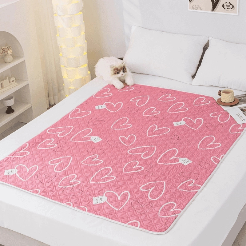 【惊爆价！】四季通用双面纯棉姨妈垫透气夹棉床单生理垫儿童床铺垫