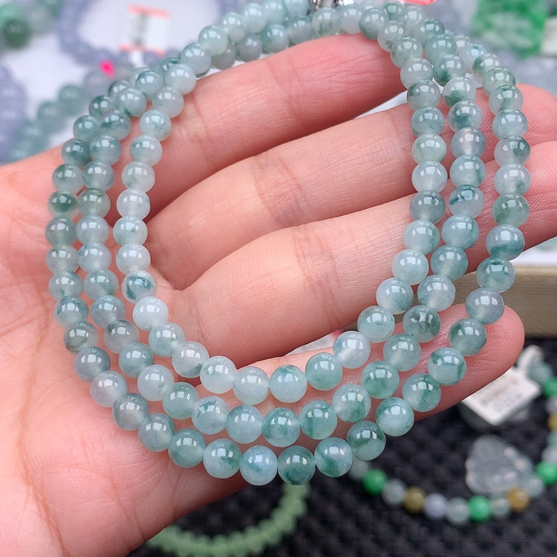 翡翠手链未镶嵌翡翠卡5