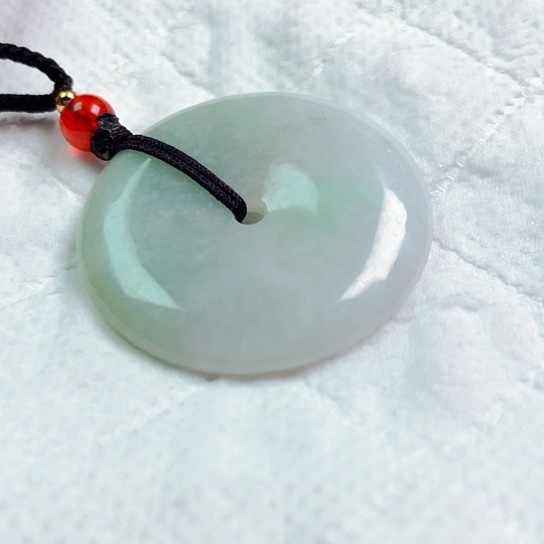 翡翠颈饰未镶嵌吃**我吊坠