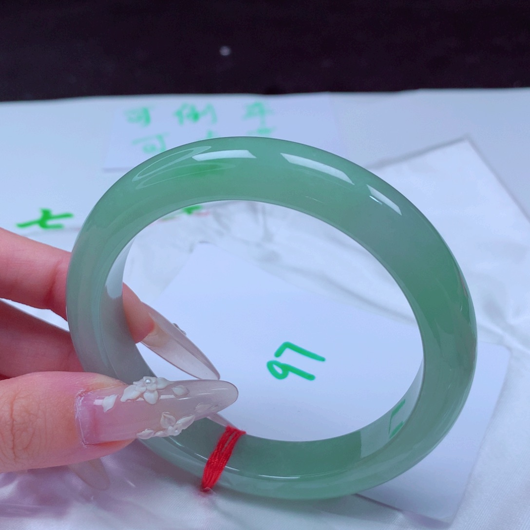 未镶嵌手镯翡翠天然缅甸翡翠A货手镯 97号