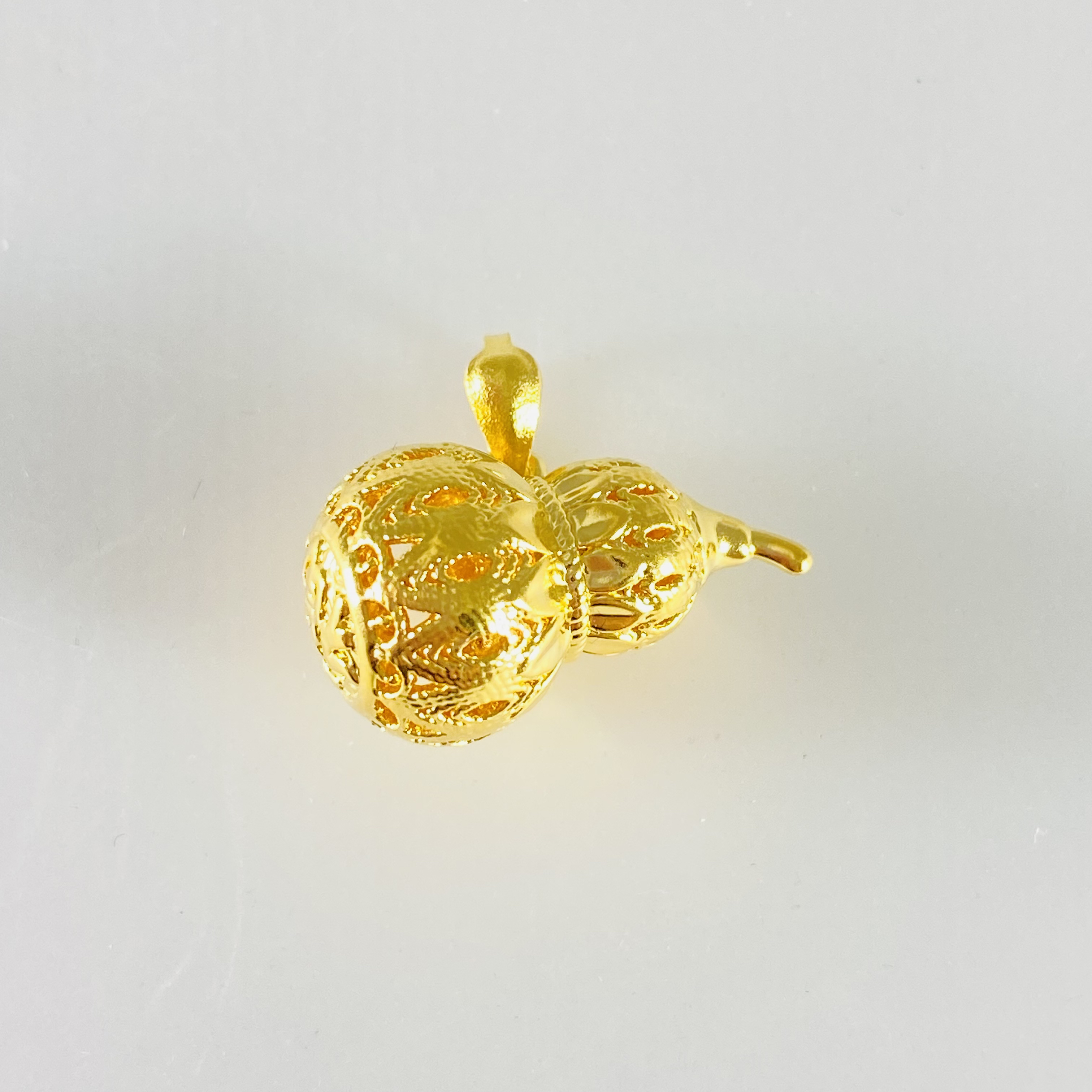 足金999 黄金镂空福禄葫芦 1.47
