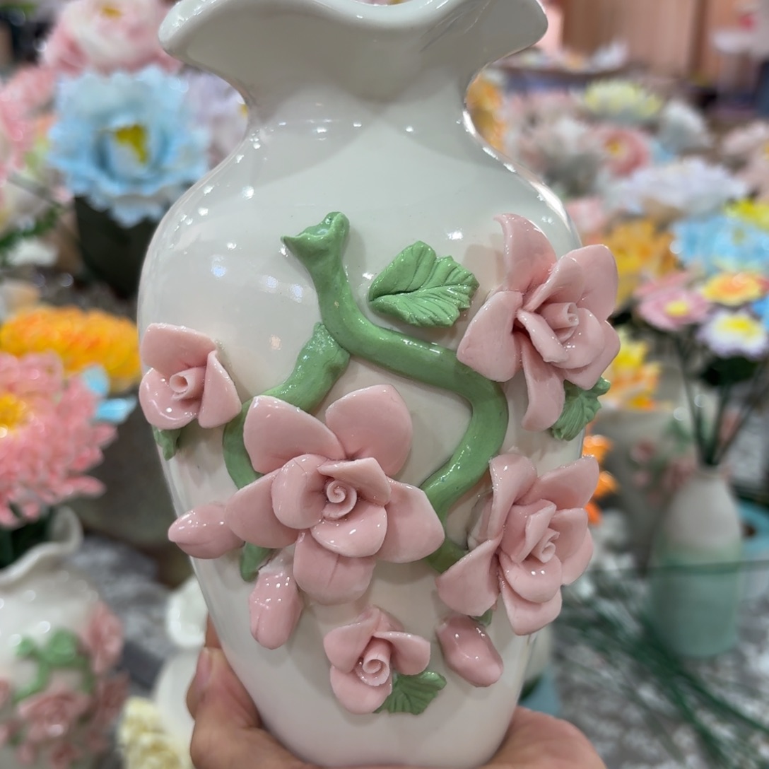 陶瓷花拍满20元发货请勿随意退款