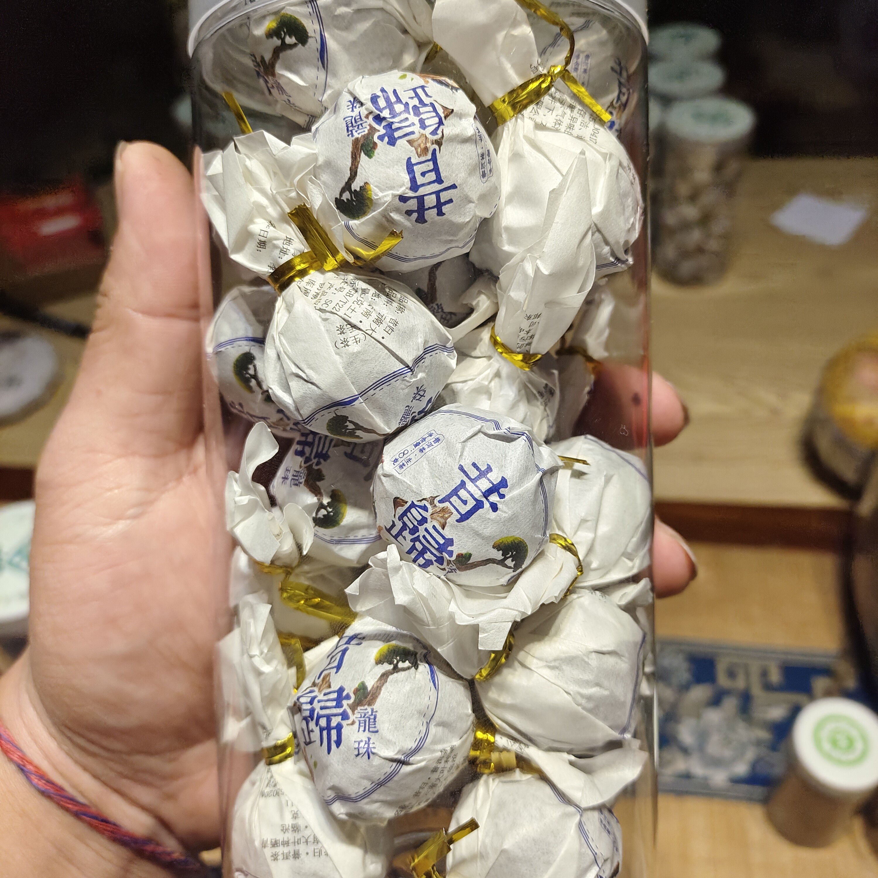 普洱茶 龙珠茶 方便冲泡 方便携带 没有翘茶的烦恼