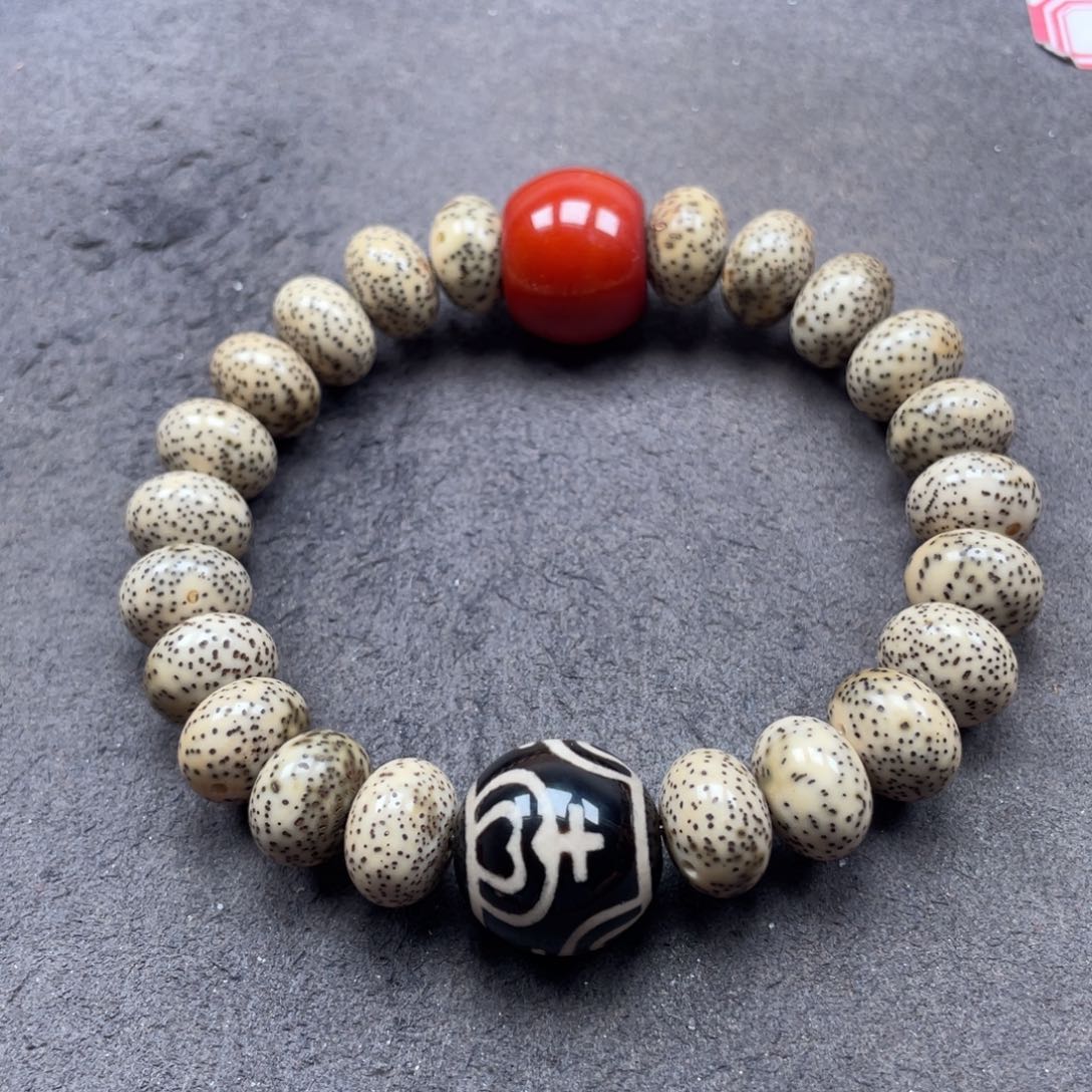 菩提把件未镶嵌星月