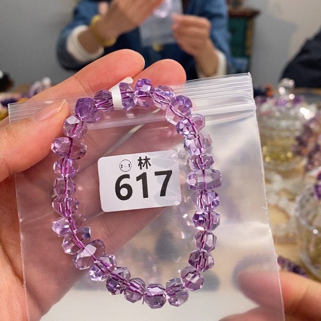 水晶手链未镶嵌多样性发一