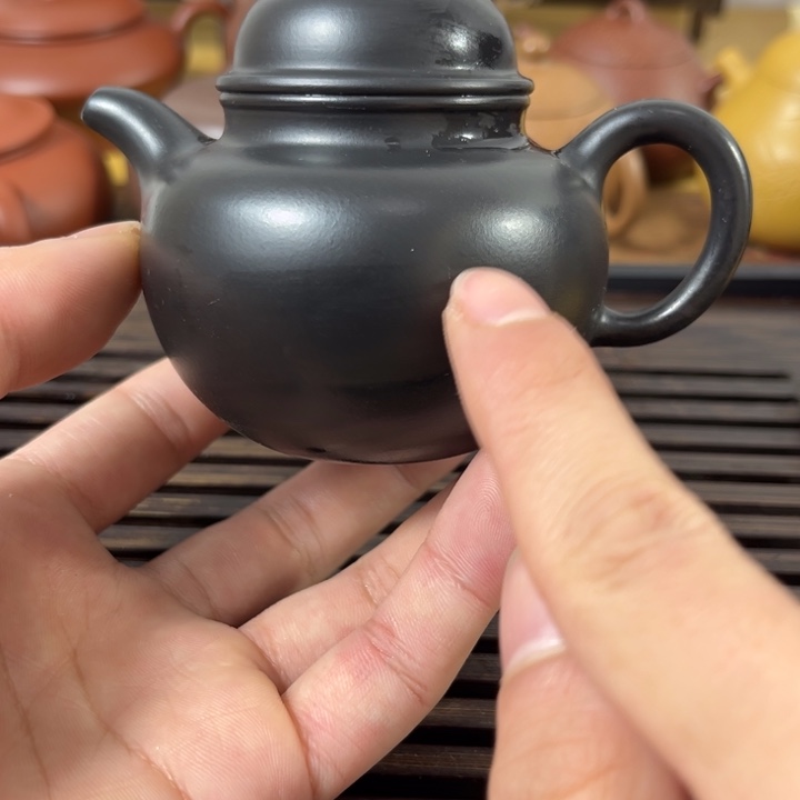 紫砂茶壶彩**生原矿紫砂半手工制作