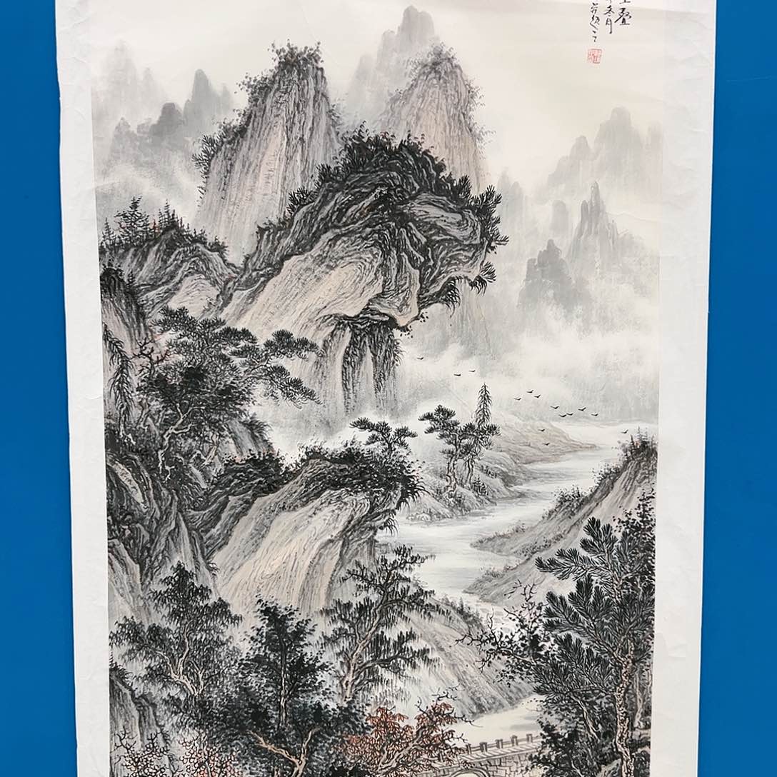 国画苏珊展览原作