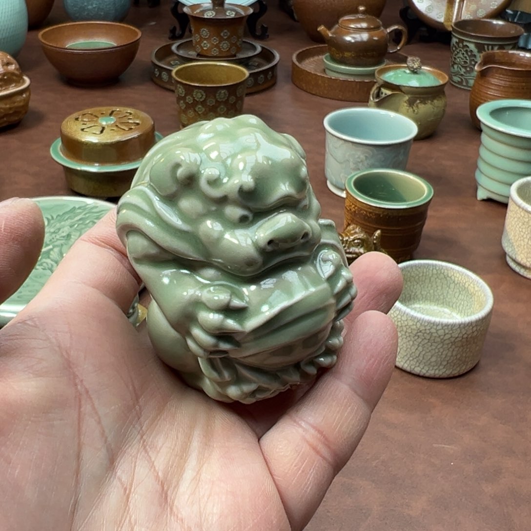 青瓷茶器青茶器器