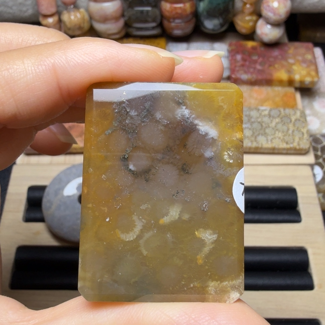 硅化玉未镶嵌糖糖的楼兰色，特价