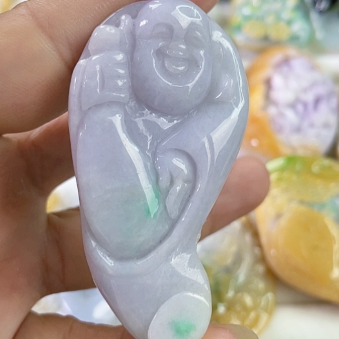 【闪购商品】颈饰未镶嵌翡翠天然翡翠吊坠