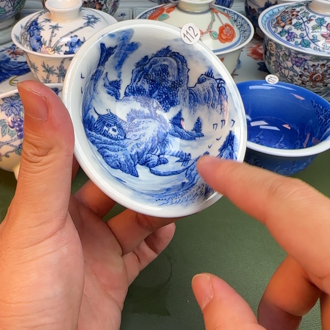 彦祖纯手工手绘茶具122