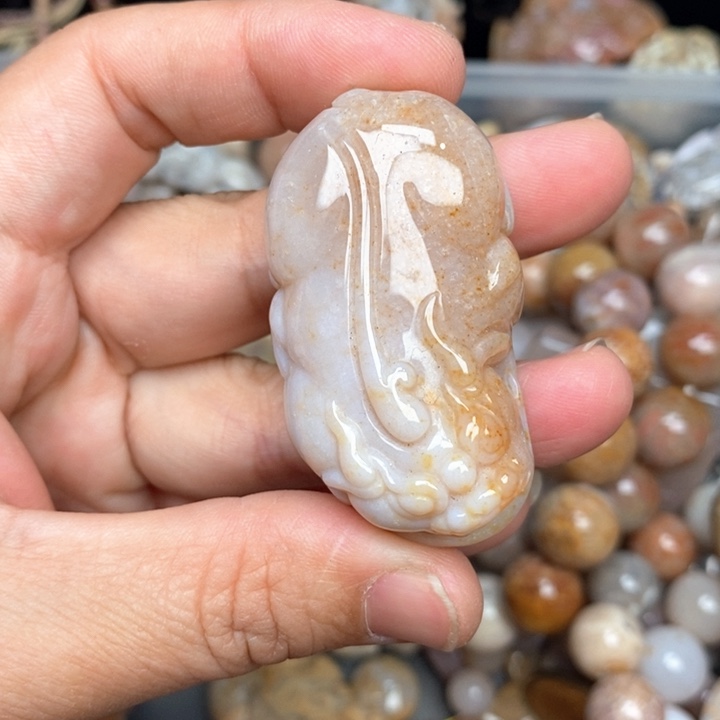 硅化珊瑚（珊瑚玉）手镯未镶嵌