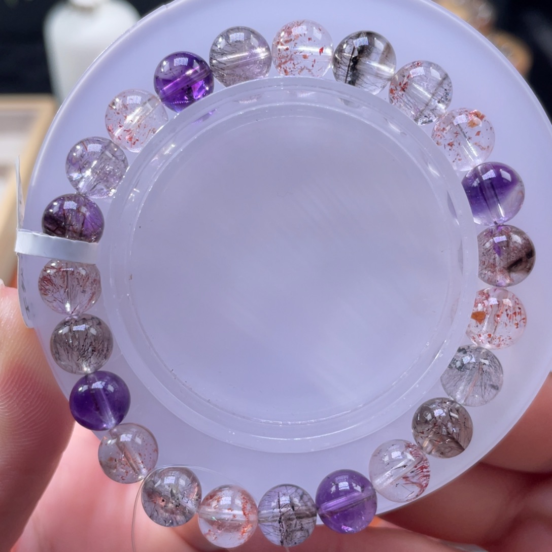 水晶手链未镶嵌8+     828