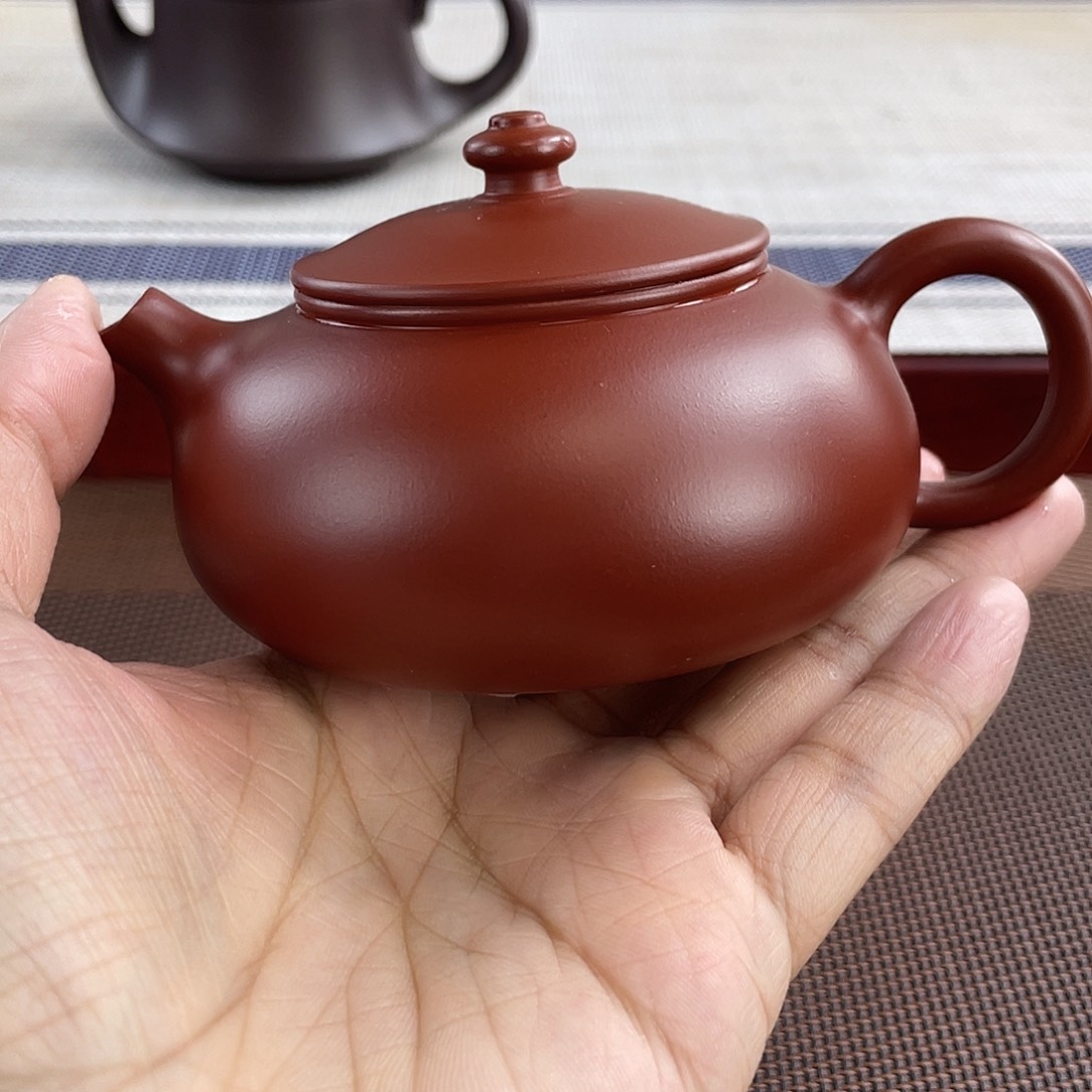 朱泥壶原矿朱泥寒江器型