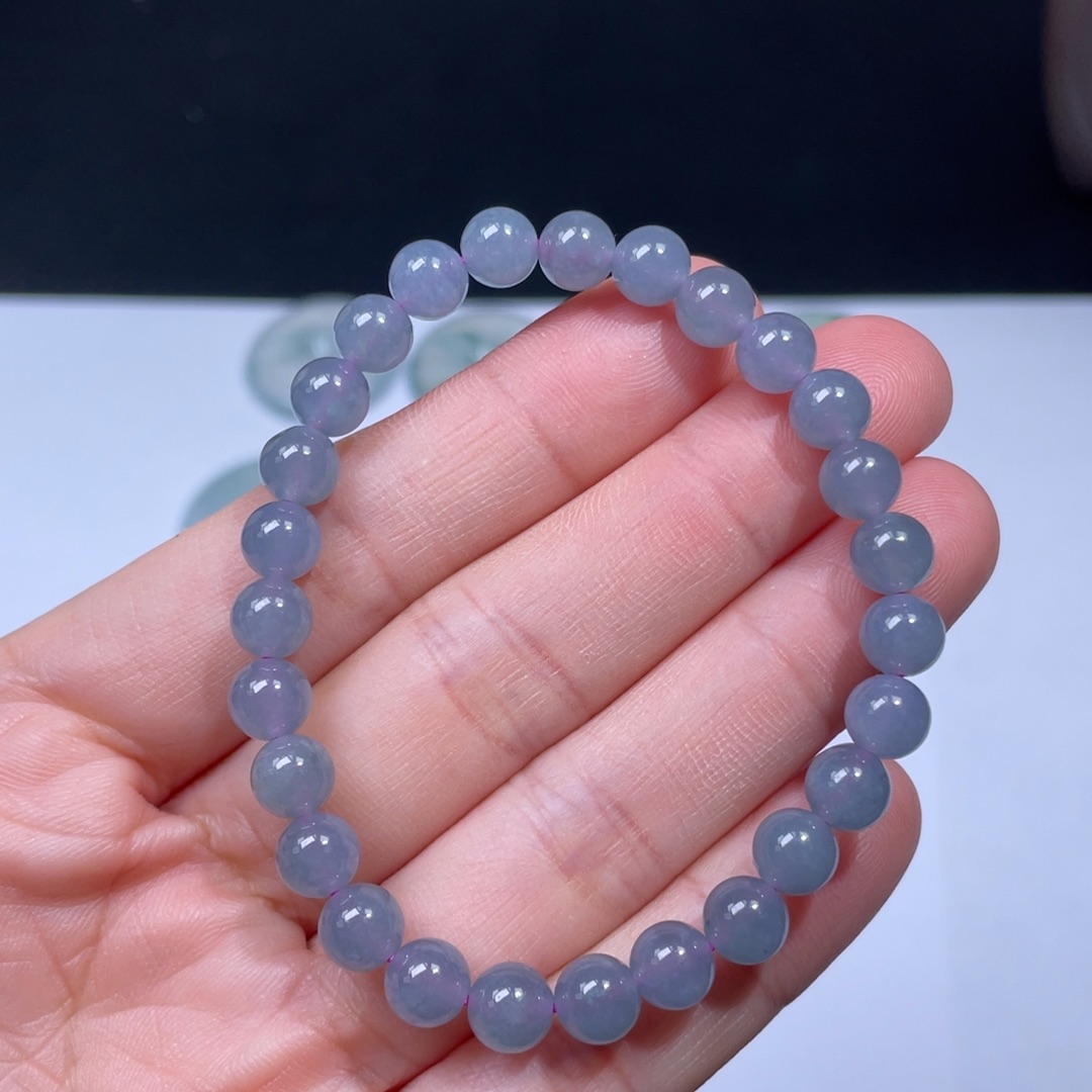 翡翠手链未镶嵌手串