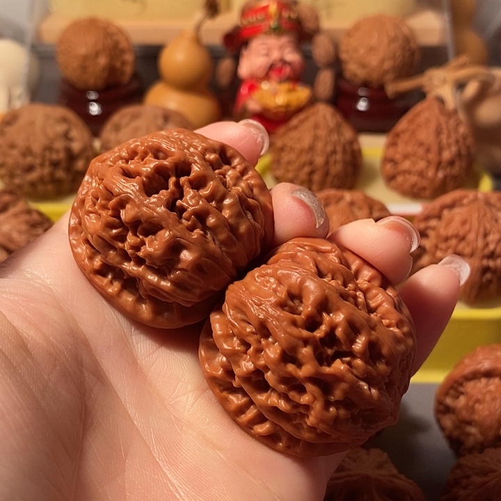 文玩核桃吊坠40凤凰台