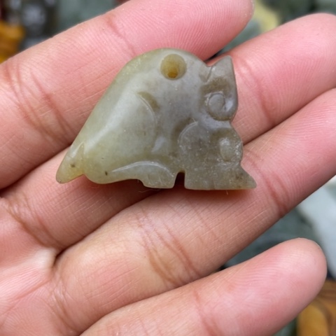 和田玉颈饰未镶嵌41