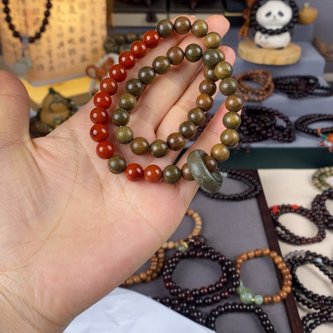 维腊木（绿檀）手串/手链