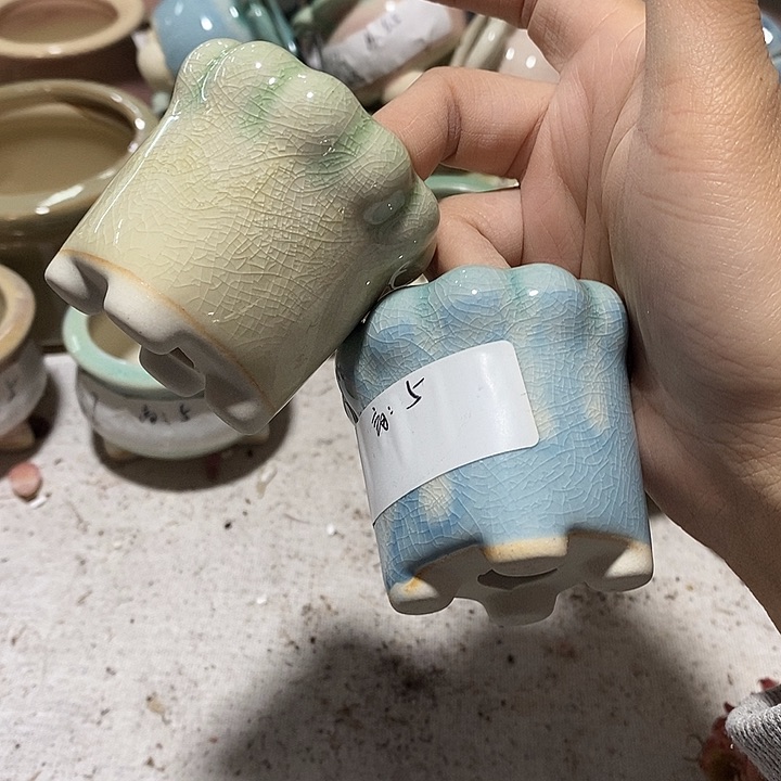 红陶【满10米包邮默认微瑕疵】2个