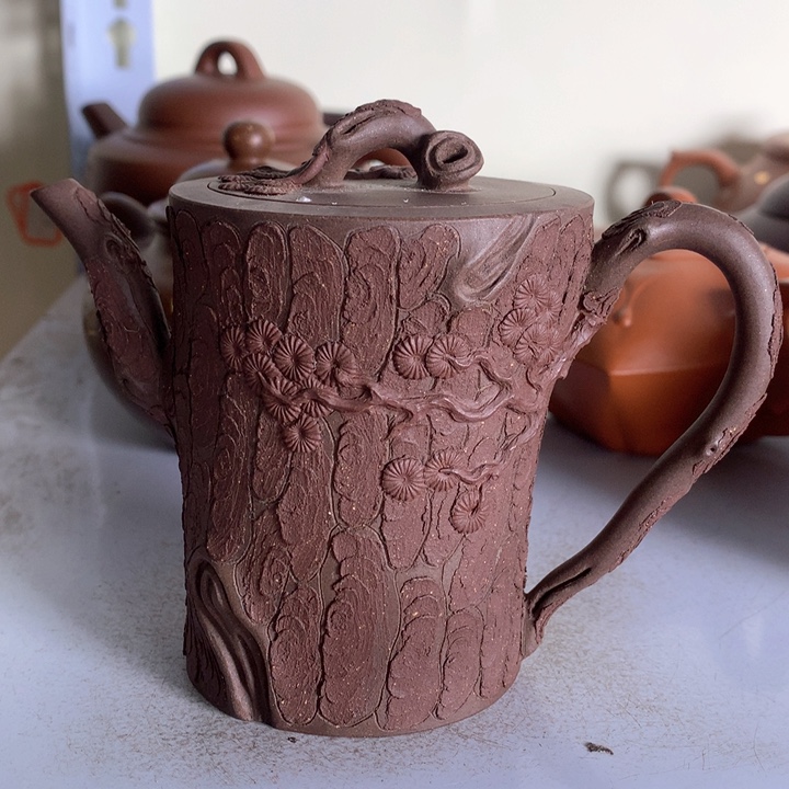 紫砂茶壶原矿手工17