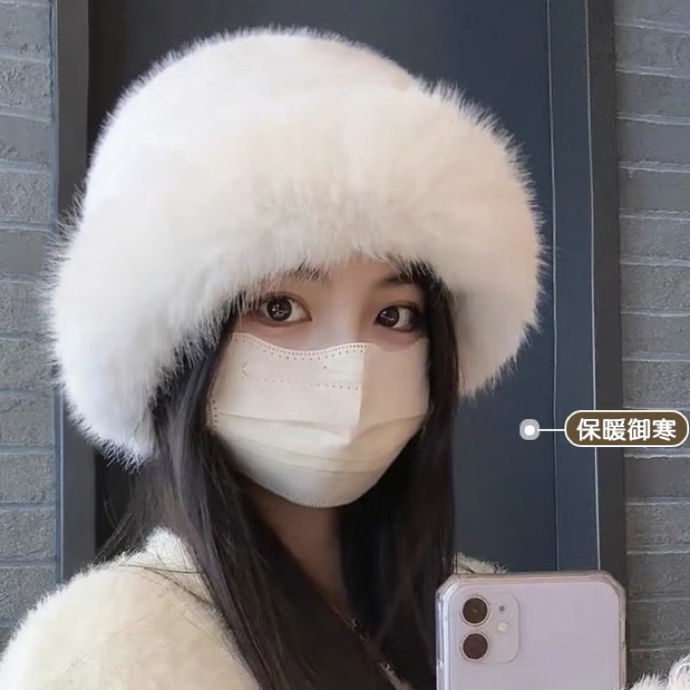 2025 欧貂绒 蒙古帽.网红爆款哈尔滨-过冬神器~时尚百搭~抗风保暖