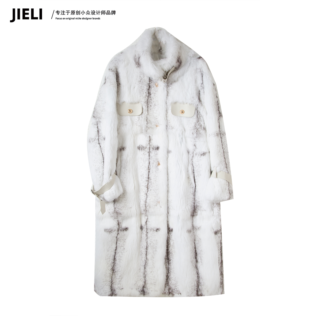 JIE LI/街力小众设计师时尚气质外套女W1720