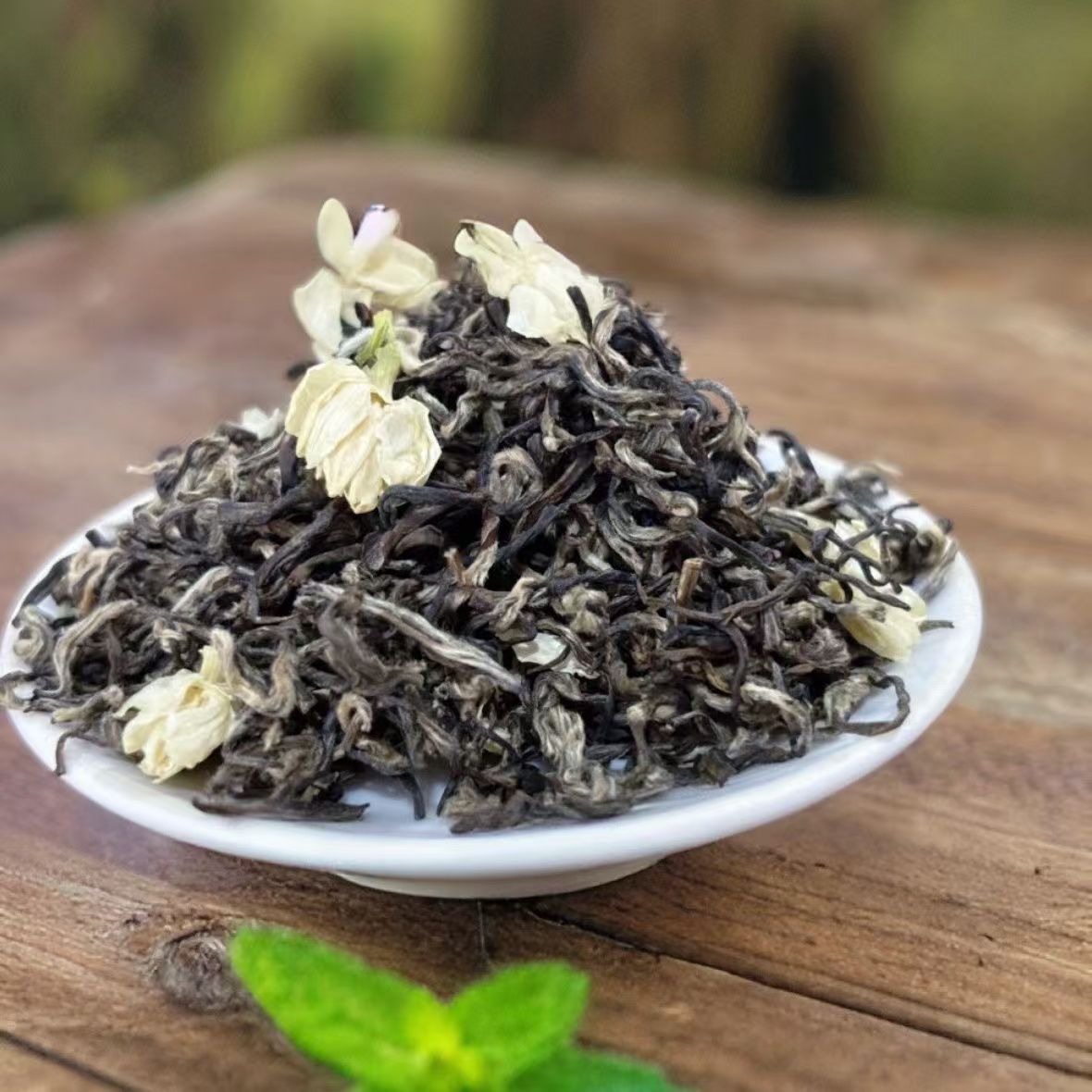 高雅香甜4窨茉莉花茶飘雪