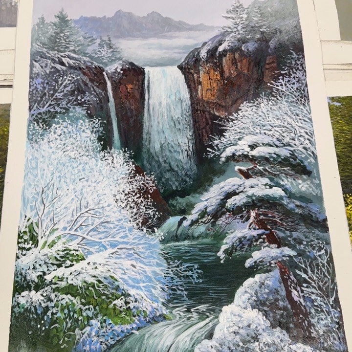 油画花花和你一起玩