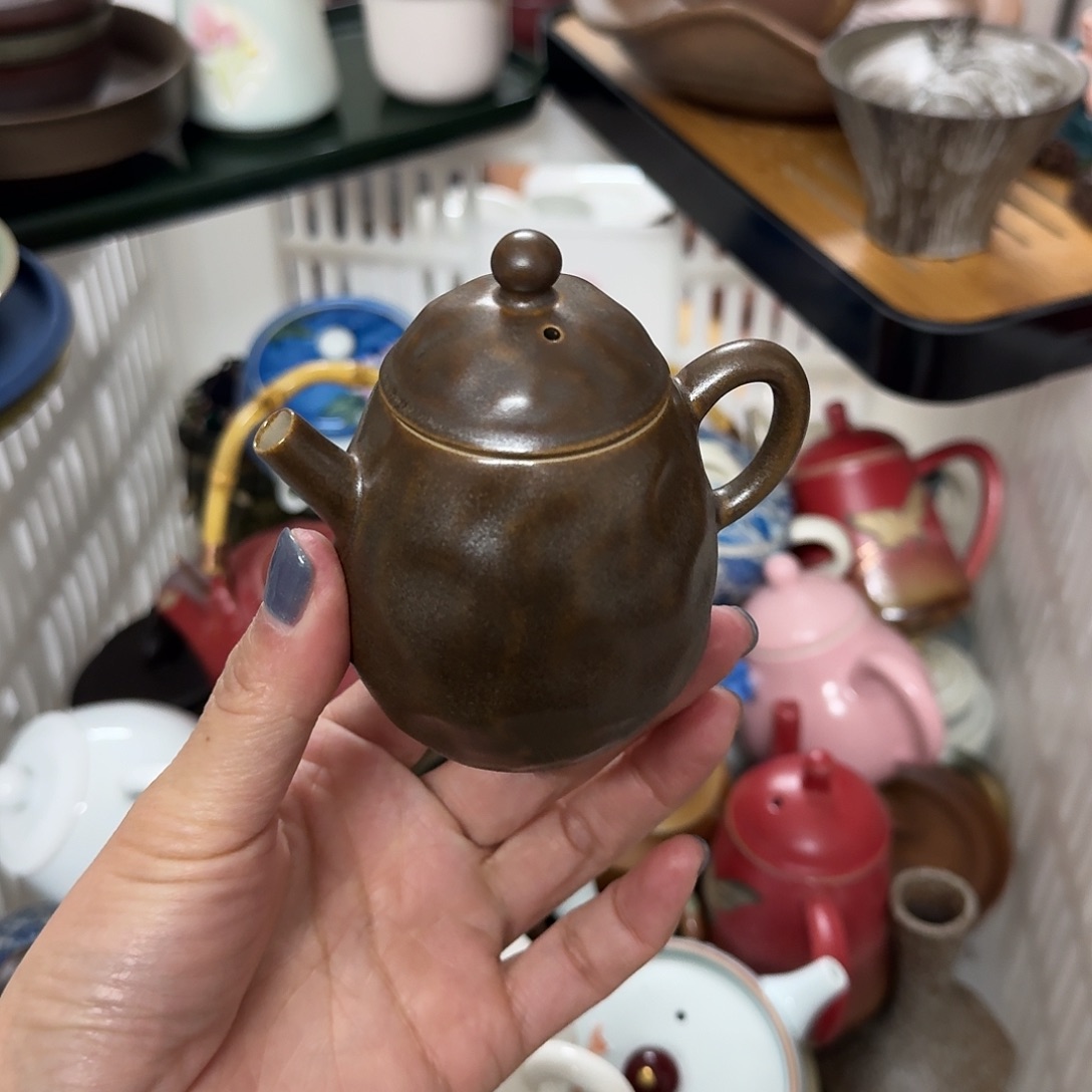 微瑕陶瓷茶具茶杯茶壶