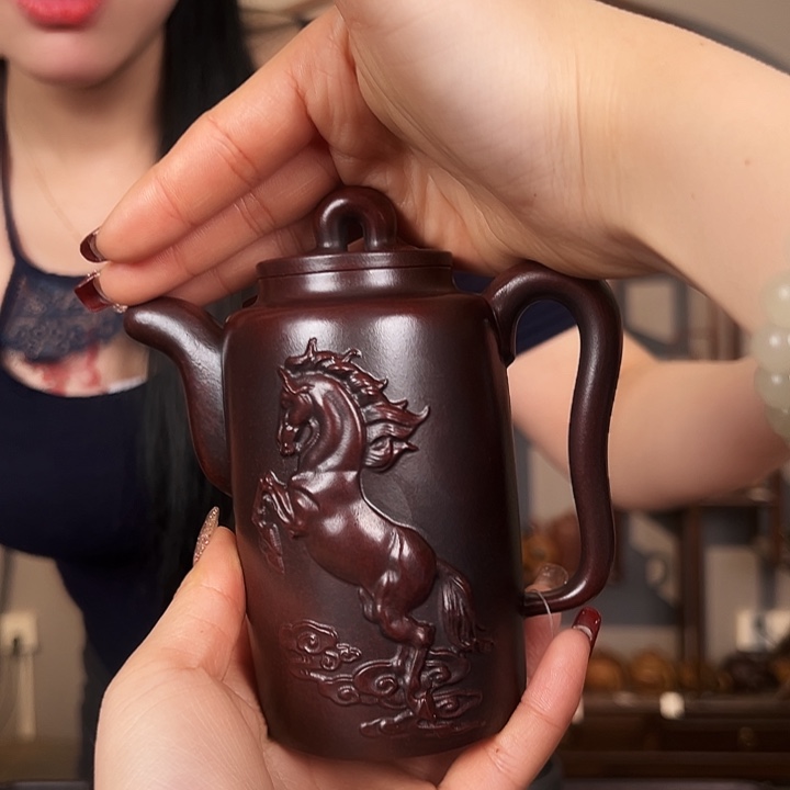 紫砂茶壶宜兴紫光堂