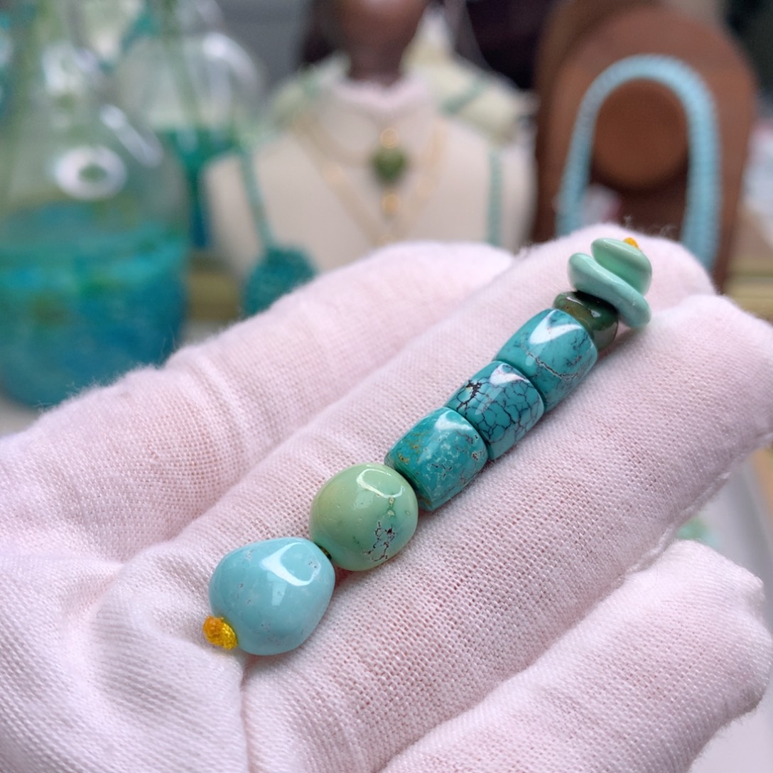 绿松石未镶嵌配饰