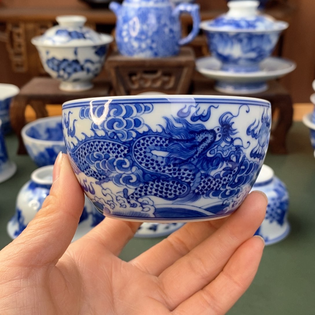 杯景德镇陶瓷手工手绘