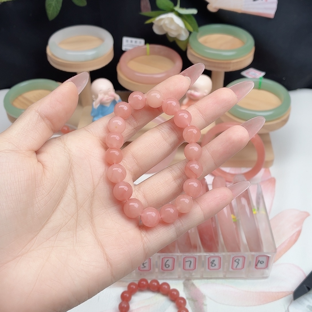 石英质玉未镶嵌手镯